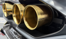 Stainless Steel Gold Tailpipes